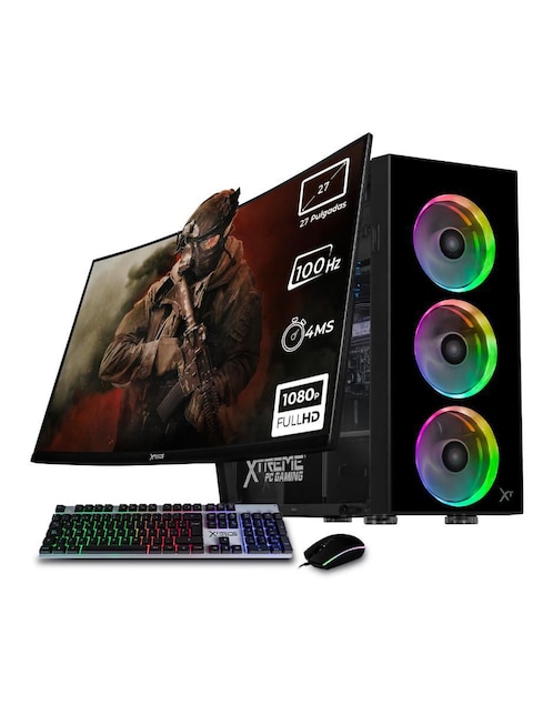 Computadora gamer Xtreme PC Gaming XTPCI932GBHD770MDB 27 pulgadas Full HD Intel Core i9 Intel UHD 770 32 GB RAM 1 TB SSD