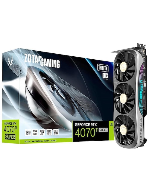 Tarjeta de video Zotac RTX 4070 Ti Super Oc