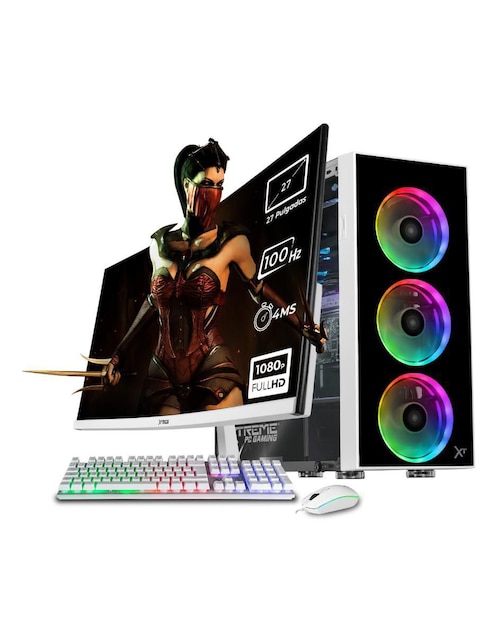 Computadora gamer Xtreme PC Gaming XTPCI932GBHD770MDW 27 pulgadas Full HD Intel Core i9 Intel UHD 770 32 GB RAM 1 TB SSD