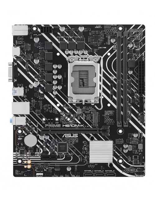 Tarjeta madre H610M-K 90MB1GA0-M0EAY compatible con procesador Intel Tarjeta madre H610M-K 90MB1GA0-M0EAY compatible con procesador Intel