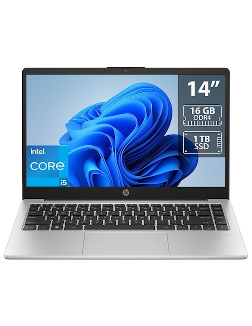 Laptop Hp 240 G10 14 pulgadas Full HD Intel Core i5 Intel UHD Graphics 16 GB RAM 1 TB SSD