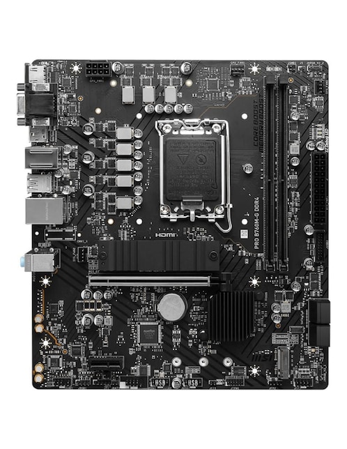 Tarjeta madre Pro B760m-g DDR4 con procesador Intel Tarjeta madre Pro B760m-g DDR4 con procesador Intel