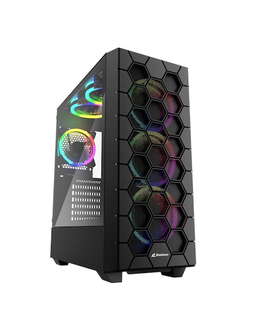 Gabinete Sharkoon Hex RGB C-Hexbk