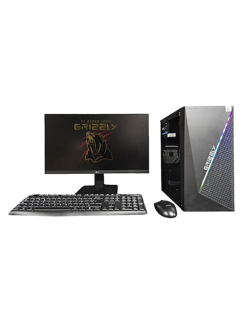 Computadora gamer Grizzly pg-intel076 22 pulgadas Full HD Intel Core i3 integradas 16 GB RAM 480 GB SSD