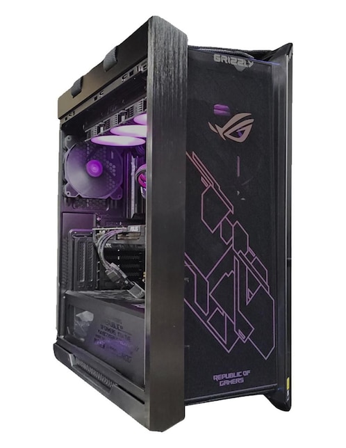 Computadora gamer Grizzly PG-INTEL080 Intel Core Ultra 7 265K NVIDIA GeForce RTX 5070 Ti 64 GB RAM 4 TB HDD 2 TB SSD