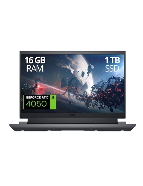 Laptop gamer Dell G15 15.6 pulgadas Full HD Intel Core i7 NVIDIA GeForce RTX 4050 16 GB RAM 1 TB SSD