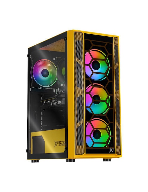 Computadora gamer Xtreme Pc Gaming AMD Ryzen 7 NVIDIA GeForce RTX 4060 32 GB RAM 1 TB SSD