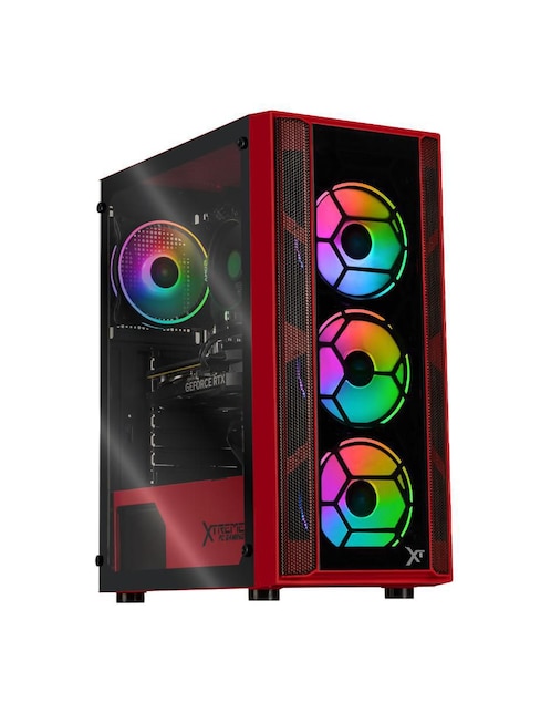 Computadora gamer Xtreme Pc Gaming Full HD AMD Ryzen 7 NVIDIA GeForce RTX 4060 32 GB RAM 1 TB SSD