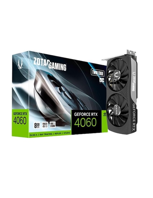 Tarjeta de video Zotac RTX 4060 Twin Edge OC