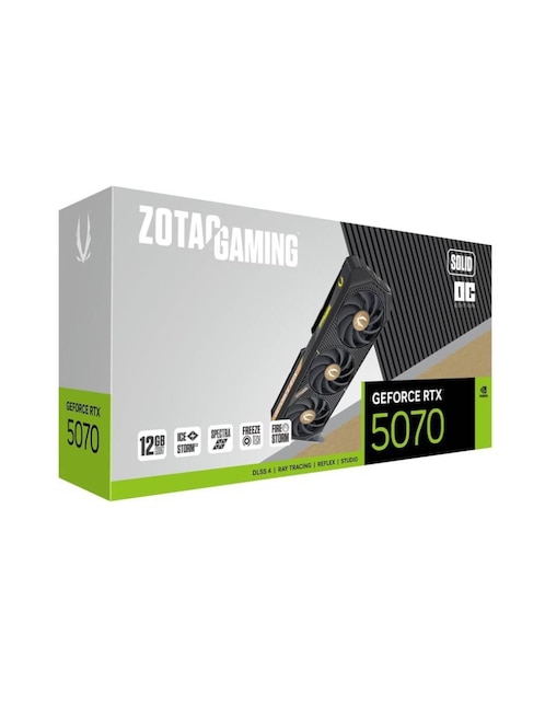 Tarjeta de video Zotac RTX 5070 Solid Oc