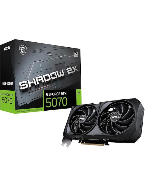 Tarjeta de video Msi RTX 5070 Shadow 2X OC