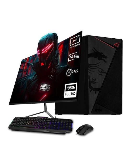 Computadora Gamer Xtreme Pc Gaming XTMSIR516GB3050M 23.8 pulgadas Full HD AMD Ryzen 5 NVIDIA Geforce RTX 3050 16 GB RAM 1 TB SSD