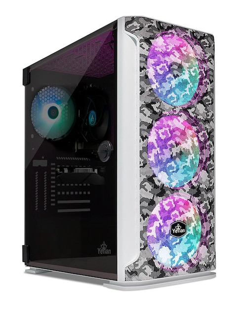 Computadora gamer Yeyian ypa-ho5360a-1651m 4k/UHD Amd Ryzen 5 NVIDIA Geforce GTX 1650 8 GB RAM 500 GB SSD