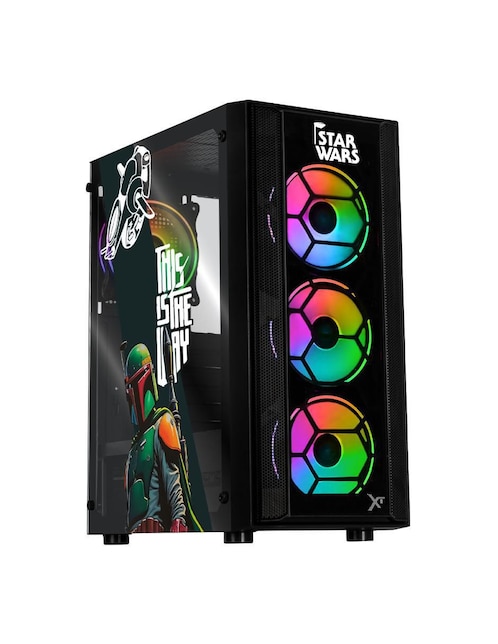 Gabinete Xtreme Pc Gaming Boba Comic Edition