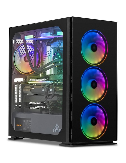 Computadora gamer Yeyian Yari ypi-ya36kfb-37t1u 4k/UHD Intel Core i5 NVIDIA Geforce RTX 3070 ti 16 GB RAM 1 TB SSD