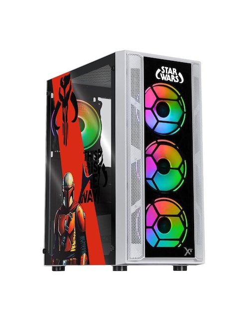 Gabinete Xtreme Pc Gaming Mandalorian Comic
