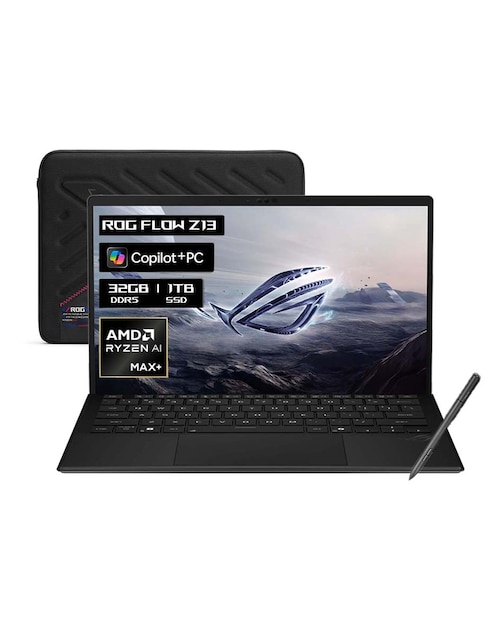 Laptop gamer Asus ROG Flow Z13 13.4 pulgadas 2K AMD Ryzen AI MAX+ 395 AMD Radeon Graphics 32 GB RAM 1 TB SSD