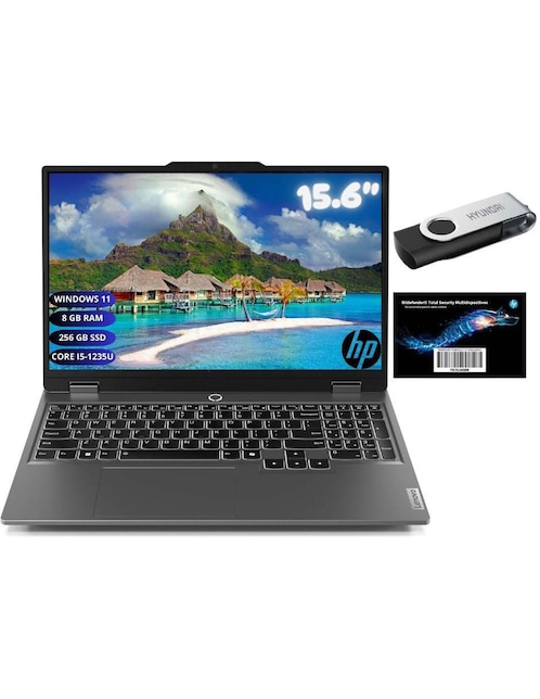 Laptop gamer Lenovo LOQ 15ARP9 15.6 pulgadas Full HD AMD Ryzen 7 NVIDIA GeForce RTX 4050 16 GB RAM 512 GB SSD