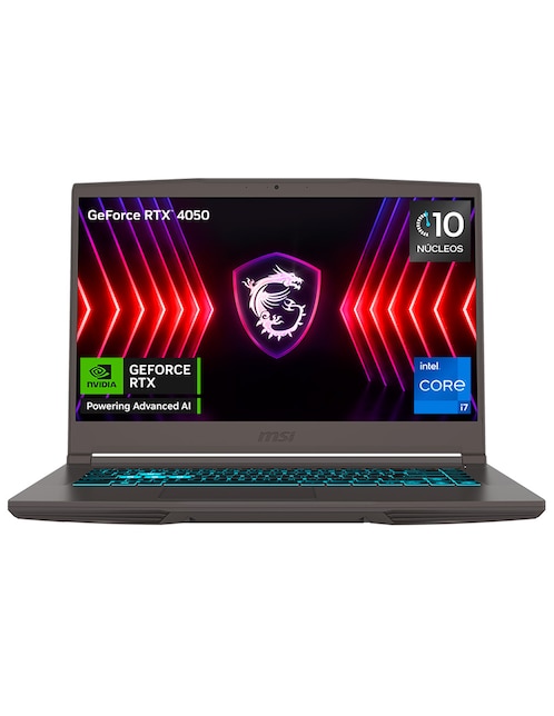 Laptop Gamer MSI Thin 15 B13VE-3028MX 15.6 pulgadas Full HD Intel Core i7 Nvidia GeForce RTX 4050 16 GB RAM 512 GB SSD