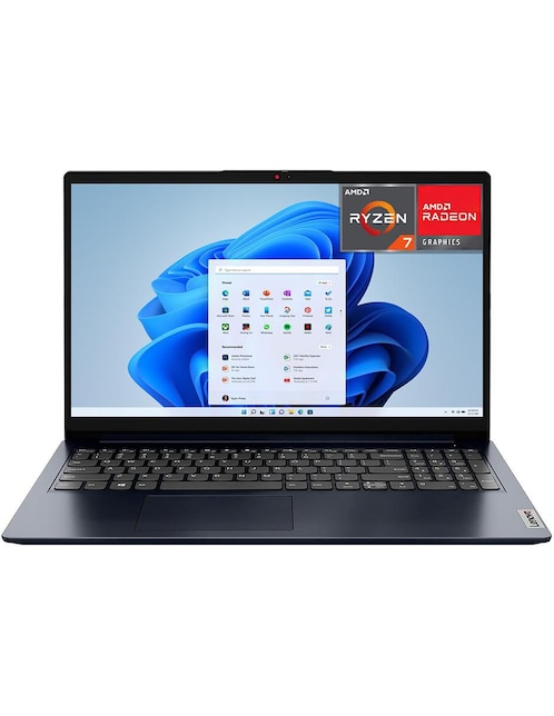 Laptop Lenovo Ideapad 15.6 pulgadas Full HD AMD Ryzen 7 AMD Radeon Graphics 24 GB RAM 512 GB SSD Azul 15.6 pulgadas