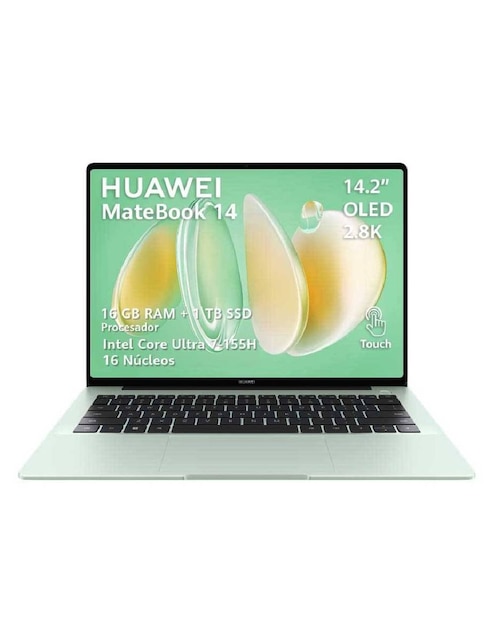 Laptop Thin & Light Huawei Matebook 14 14.2 pulgadas 2.8 K Intel Core Ultra 7 Intel Arc 16 GB RAM 1 TB SSD