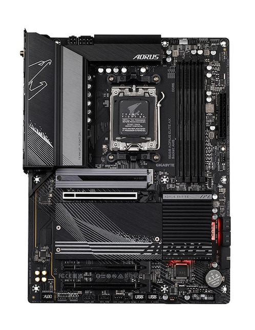 Tarjeta madre Aorus B650 Elite AX REV.1 con procesador AMD