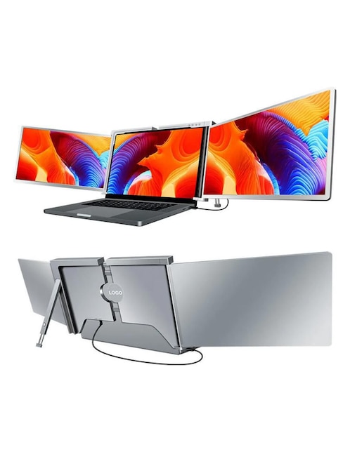 Monitor portátil Mr. Gadgets Full HD 15 pulgadas doble monitor S600