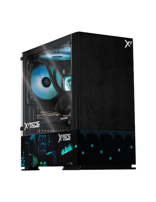 Computadora gamer Xtreme PC gaming xtpcr732gbrx7600mw Full HD Amd Ryzen 7 Radeon Rx 7600 32 GB RAM 1 TB SSD