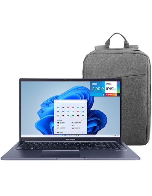 Laptop Asus Vivobook 15.6 pulgadas Full HD Intel Core i5 intelIiris XE 24 GB RAM 256 GB SSD