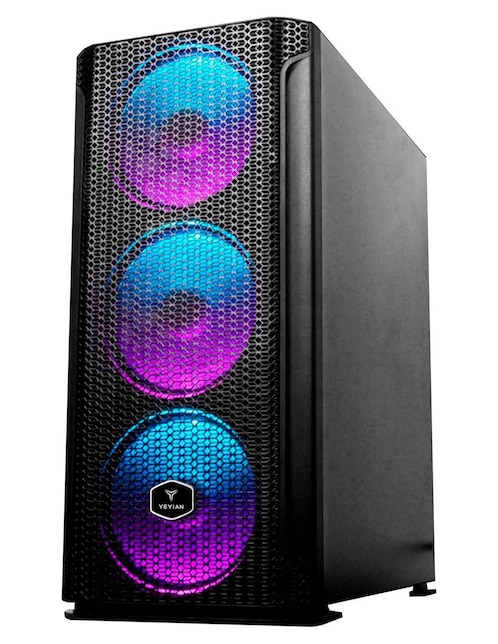 Computadora gamer Yeyian Hollow YPI-HB124FC-37T1M Intel Core i5 NVIDIA Geforce RTX 3070 Ti 32 GB RAM 1 TB HDD 480 GB SSD