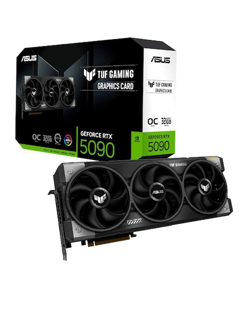 Tarjeta de video Asus TUF RTX5090 32G Gaming Negro