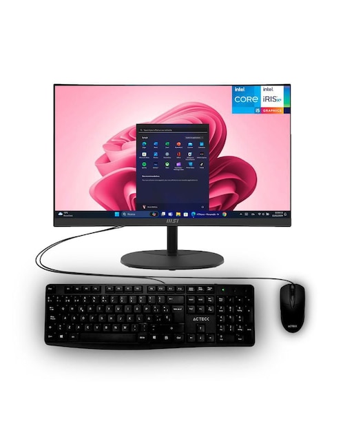 Computadora de escritorio Msi CUBI512M-I516G512MKTM Intel Core i5 Intel Iris Xe 16 GB RAM 512 GB SSD