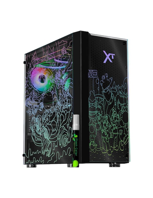 XTREME PC GAMING Computadora gamer Xtreme Pc Gaming XTAER932GB55060TISB AMD Ryzen 9 NVIDIA GeForce RTX 5060 Ti 32 GB RAM 1 TB SSD