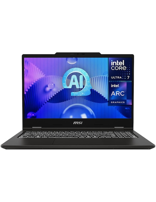 Laptop Msi Venture 15 AI 15.6 pulgadas Full HD Intel Core Ultra 7 Intel ARC 16 GB RAM 512 GB SSD