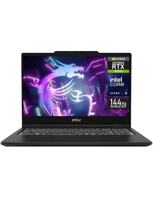 Laptop Gamer Msi Venture Pro 15 15.6 pulgadas Full HD Intel Core Ultra 5 NVIDIA GeForce RTX 3050 16 GB RAM 512 GB SSD