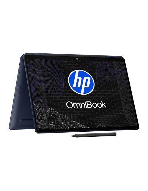 Laptop 2 en 1 touch Hp Omnibook Ultra flip 14-fh0000la 14 pulgadas 2.8 K Intel Core 7 258v Arc 32 GB RAM 1 TB SSD