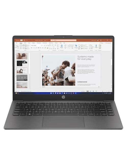Laptop Hp g10 aj1y0lt 14 pulgadas HD AMD Ryzen 3 Radeon 8 GB RAM 256 GB SSD