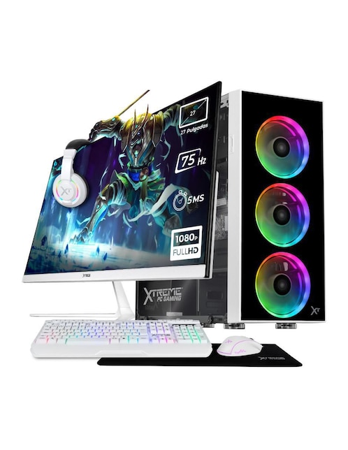 Computadora gamer Xtreme PC Gaming xtpci532GBHD730mdw 27 pulgadas Full HD Intel Core i5 UHD graphics 730 32 GB RAM 1 TB SSD