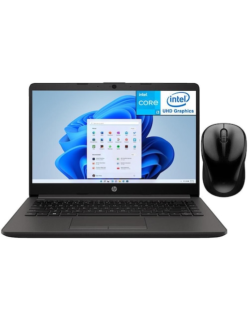 HP Laptop Hp 240r g9 14 pulgadas Full HD Intel Core i3 Intel UHD 24 GB RAM 512 GB SSD