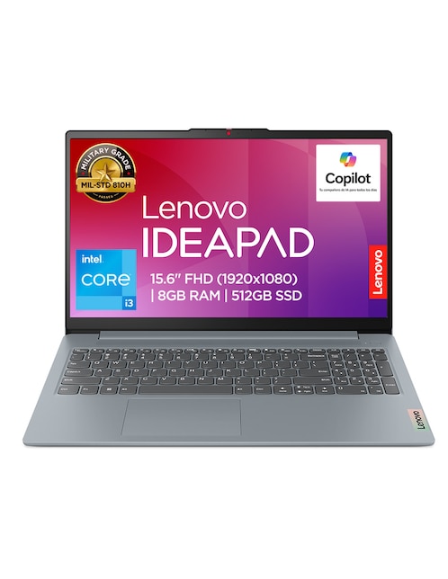 LENOVO Laptop Lenovo 82x700fvlm 15.6 pulgadas Full HD Intel Core i3 integradas 8 GB RAM 512 GB SSD