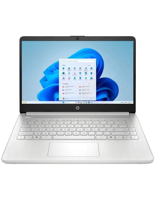 Laptop Hp 14" procesador Intel n150 Natural Silver 14-dq6011dx 14 pulgadas HD Intel Celeron integradas 4 GB RAM 128 GB SSD