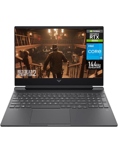 Laptop gamer Hp Victus 15.6 pulgadas Full HD Intel Core i5 NVIDIA GeForce RTX 3050 8 GB RAM 512 GB SSD