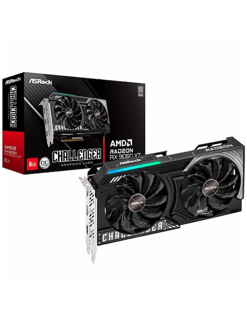 ASROCK Tarjeta de video Asrock rx9060xt cl 8go