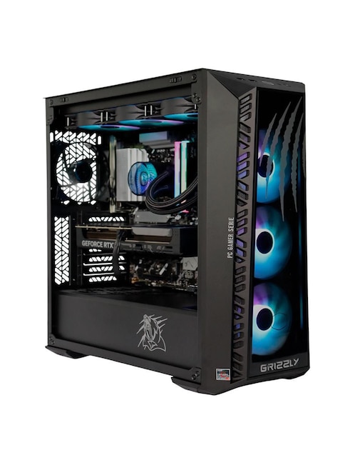 GRIZZLY Computadora gamer Grizzly pg-amd066 AMD Ryzen 7 NVIDIA Geforce RTX 5060 ti 32 GB RAM 2 TB SSD