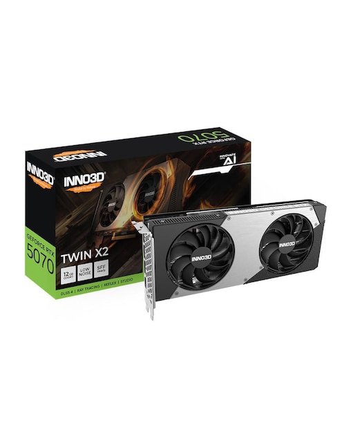 INNO3D Tarjeta de video Inno3d RTX 5070 Twin 2X 12 GB
