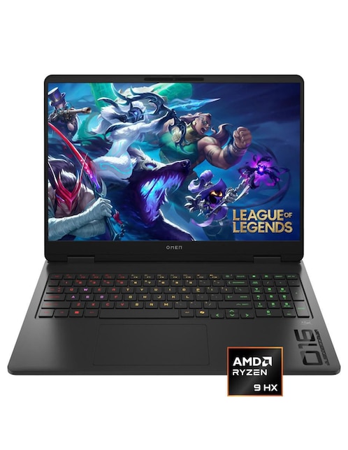 Laptop gamer Hp Omen 16-ap0053dx 16 pulgadas 2k AMD Ryzen 9 NVIDIA Geforce RTX 5060 32 GB RAM 1 TB SSD