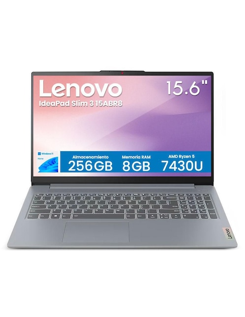 LENOVO Laptop touch Lenovo 82XM00E7LM 15.6 pulgadas Full HD AMD Ryzen 5 AMD Radeon Graphics 8 GB RAM 512 GB SSD