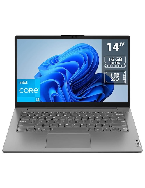 LENOVO Laptop Lenovo V14 G4 14 pulgadas Full HD Intel Core i3 Intel UHD Graphics 16 GB RAM 1 TB SSD