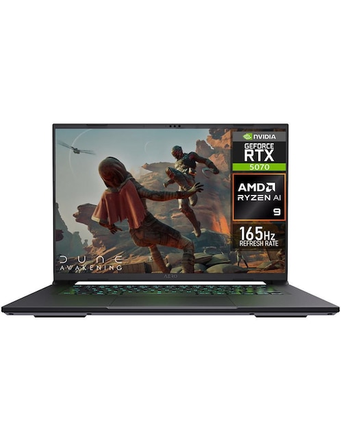 Laptop gamer Aero X16 16 pulgadas wqxga AMD Ryzen AI 9 hx 370 NVIDIA Geforce RTX 5070 64 GB RAM 1 TB SSD