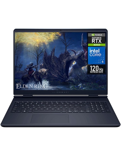 ALIENWARE Laptop gamer Alienware M16 Aurora 16 pulgadas QHD+ Intel Core 5 210h NVIDIA Geforce RTX 4050 16 GB RAM 512 GB SSD